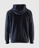 BLACKLADER 3445 Branded Hooded Zip-up Sweatshirt | Dark Navy Blue