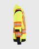 BLAKLADER 3448 Hi-Vis Full Zip Sweatshirt | Hi-Vis Yellow/ Black