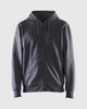 BLAKLADER 3456 Hooded Zip-Up Sweatshirt | Grey