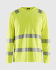 BLACKLADER 3488 Hi-Vis Long sleeve T-Shirt | Hi-Vis Yellow