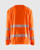 BLAKLADER 3488 Hi-Vis Long sleeve T-Shirt | Hi-Vis Orange