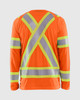 BLAKLADER 3496 CSA Hi-Vis Long Sleeve T-shirt | Hi-Vis Orange