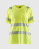 BLACKLADER 3499 Women's Hi-Vis T-shirt | Hi-Vis Yellow