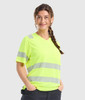 BLACKLADER 3499 Women's Hi-Vis T-shirt | Hi-Vis Yellow