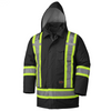 Pioneer 5025 Waterproof 7-IN-1 Safety Parkas - Black | Safetywear.ca