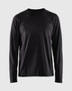Long Sleeve T-shirt White | Black