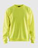 BLACKLADER 3569 Crew Neck Sweatshirt | Yellow