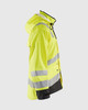 Hi-Vis rain jacket Yellow Hi-viz/Black | YELLOW HI-VIZ/BLACK