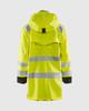 Hi-Vis Rain Coat Yellow Hi-viz/Black | YELLOW HI-VIZ/BLACK