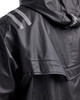 Hooded Rain Jacket with Reflective Details Black | BLACK