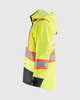 Hi-Vis Rain Jacket Yellow Hi-viz/Black | YELLOW HI-VIZ/BLACK