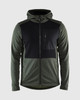 BLAKLADER 4728 Tech Hooded Jacket | Autumn Green/ Black
