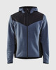 BLAKLADER 4740 Knitted Fleece Jacket | Numb Blue/ Black