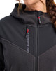 BLAKLADER 4741 Women's Knitted Fleece Jacket | Dark Grey/ Black