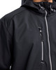 Pro Softshell Jacket Dark navy/Green | BLACK/SILVER