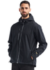 Pro Softshell Jacket Dark navy/Green | BLACK/SILVER