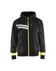 Visibility Zip Sweatshirt Black/Yellow Hi-viz | BLACK/YELLOW HI-VIZ