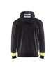 Visibility Zip Sweatshirt Black/Yellow Hi-viz | BLACK/YELLOW HI-VIZ