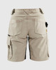 BLAKLADER 7119 Women's Ripstop Shorts | Stone