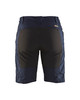 Women's Service Shorts With Stretch Stone/Black | DARK NAVY/BLACK