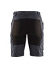Women's Service Shorts With Stretch Stone/Black | GREY/BLACK