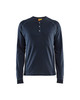 FR Light Henley (9.1cal) Stone | NAVY BLUE