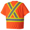 Pioneer 6990 Birdseye Safety T-Shirt - Hi-Viz Orange | Safetywear.ca