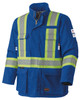 Pioneer 5523 FR-Tech® Hi-Vis FR/ARC-Rated Quilted Safety Parka - Royal | Safetywear.ca