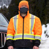 Pioneer 5015 Quilted Freezer/ Work Safety Jacket - Hi-Viz Orange | Safetywear.ca