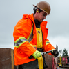 Pioneer 5575A Hi-Viz 100% Waterproof Jacket | Safetywear.ca