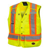 Pioneer 6694/6695 Drop Shoulder Tear-Away Surveyor Safety Vest | SafetyWear.ca