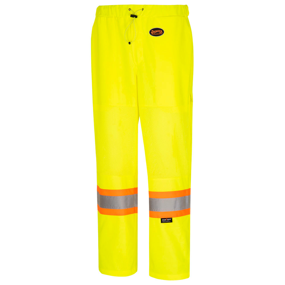 Pioneer 5999PW Women's Traffic Safety Pants - Hi-Vis Yellow/Green