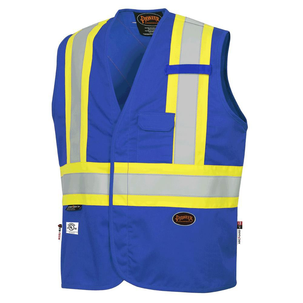 Pioneer FR-Tech® 88/12 Flame Resistant Safety Vest | SafetyWear.ca