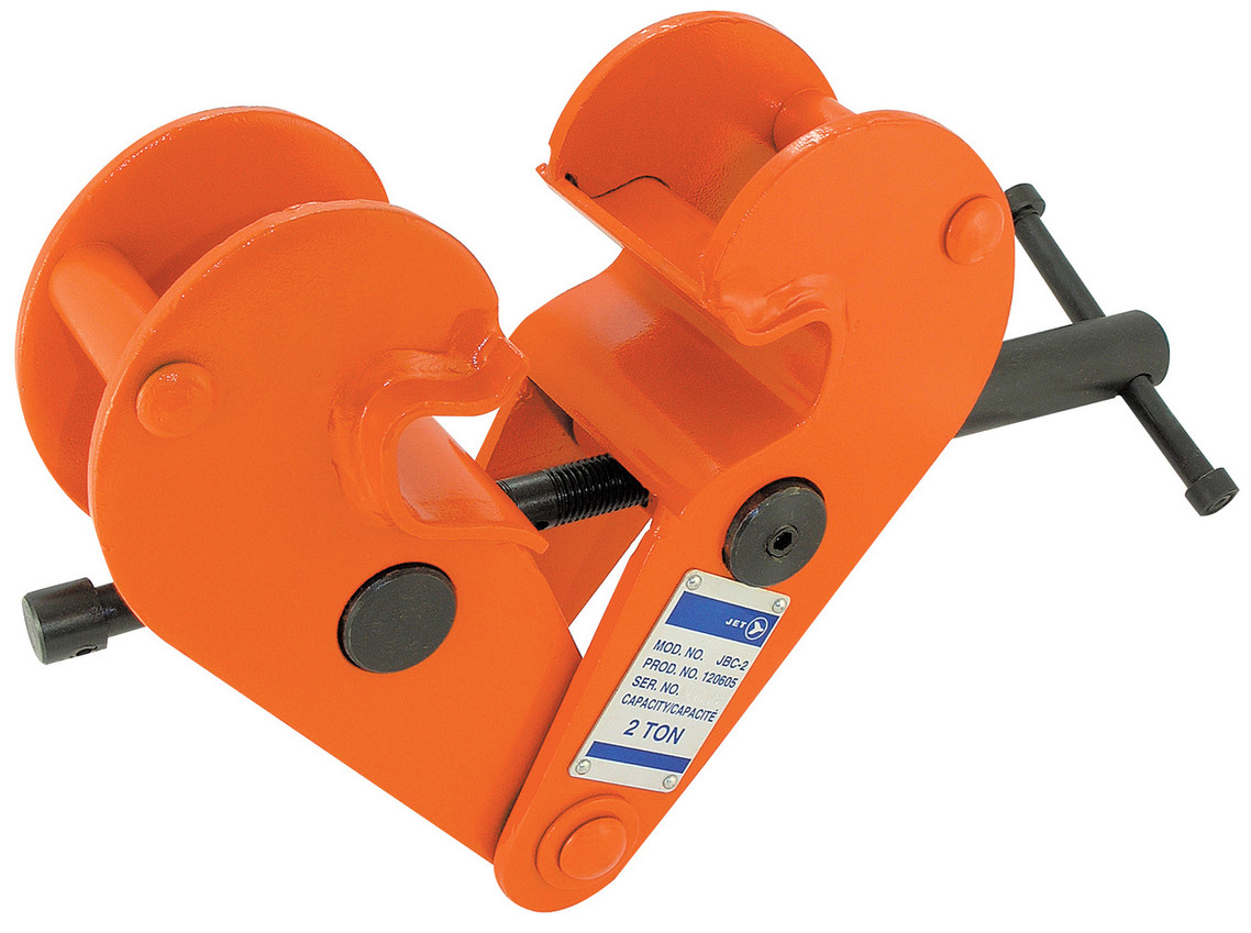 JBC-2 2 Ton Beam Clamp With Locking Screw - Heavy Duty