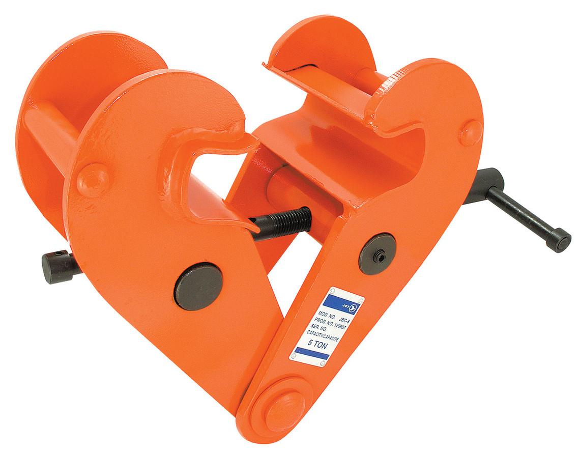 JBC-5 5 Ton Beam Clamp With Locking Screw - Heavy Duty