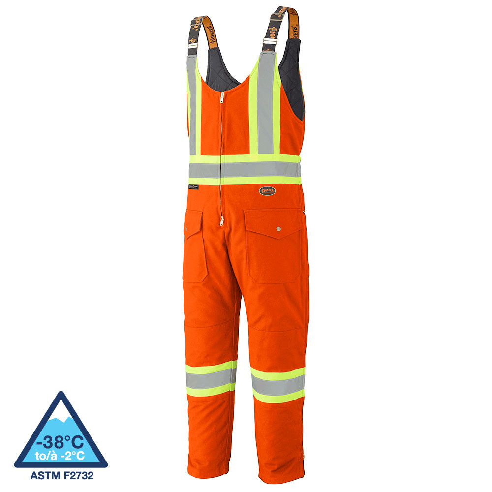 Pioneer 5538 Insulated Cotton Duck Overall - Hi-Viz Orange | Safetywear.ca