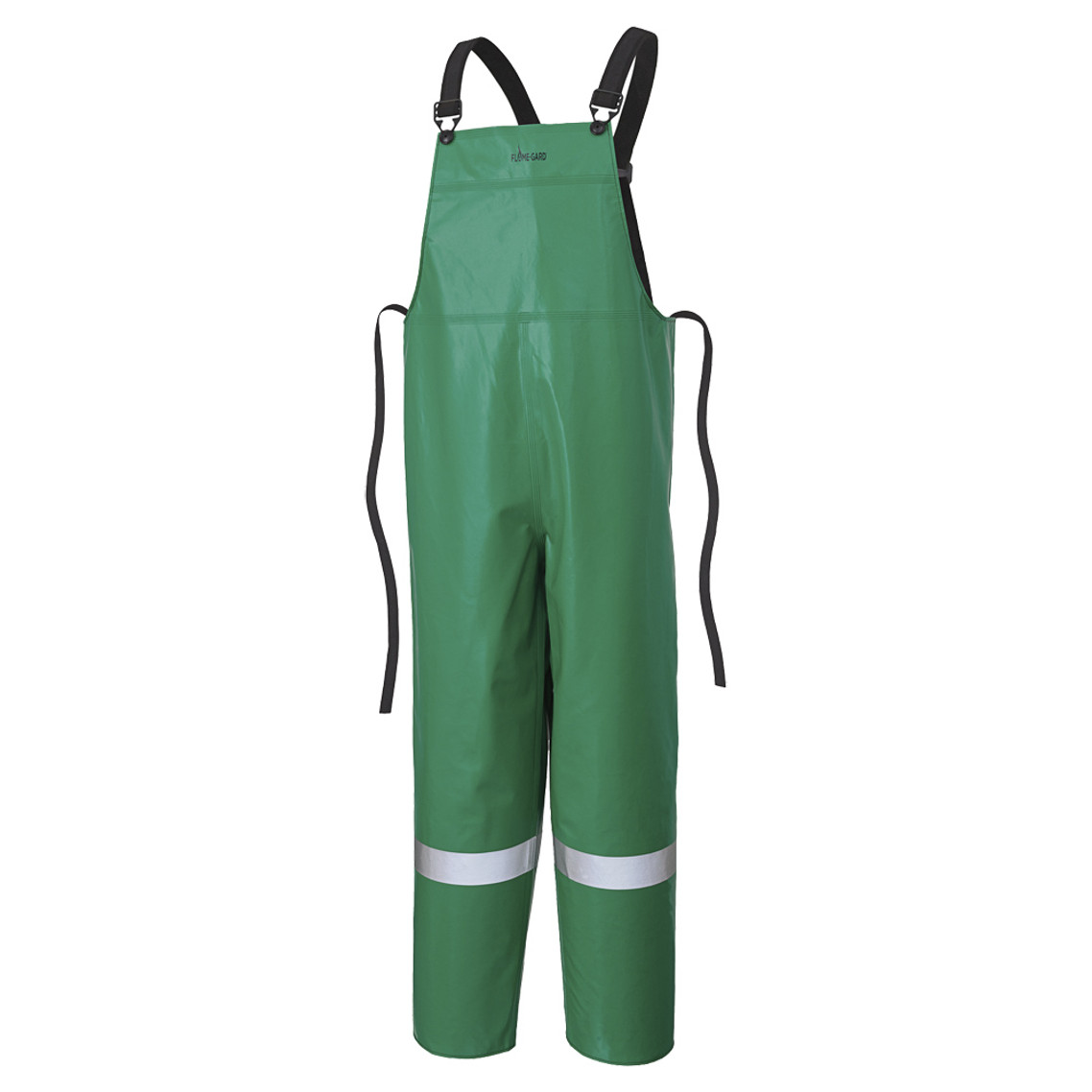 Ranpro P43 085 CA-43® Flame/ Chemical/ Acid Resistant Bib Pants - Green | Safetywear.ca