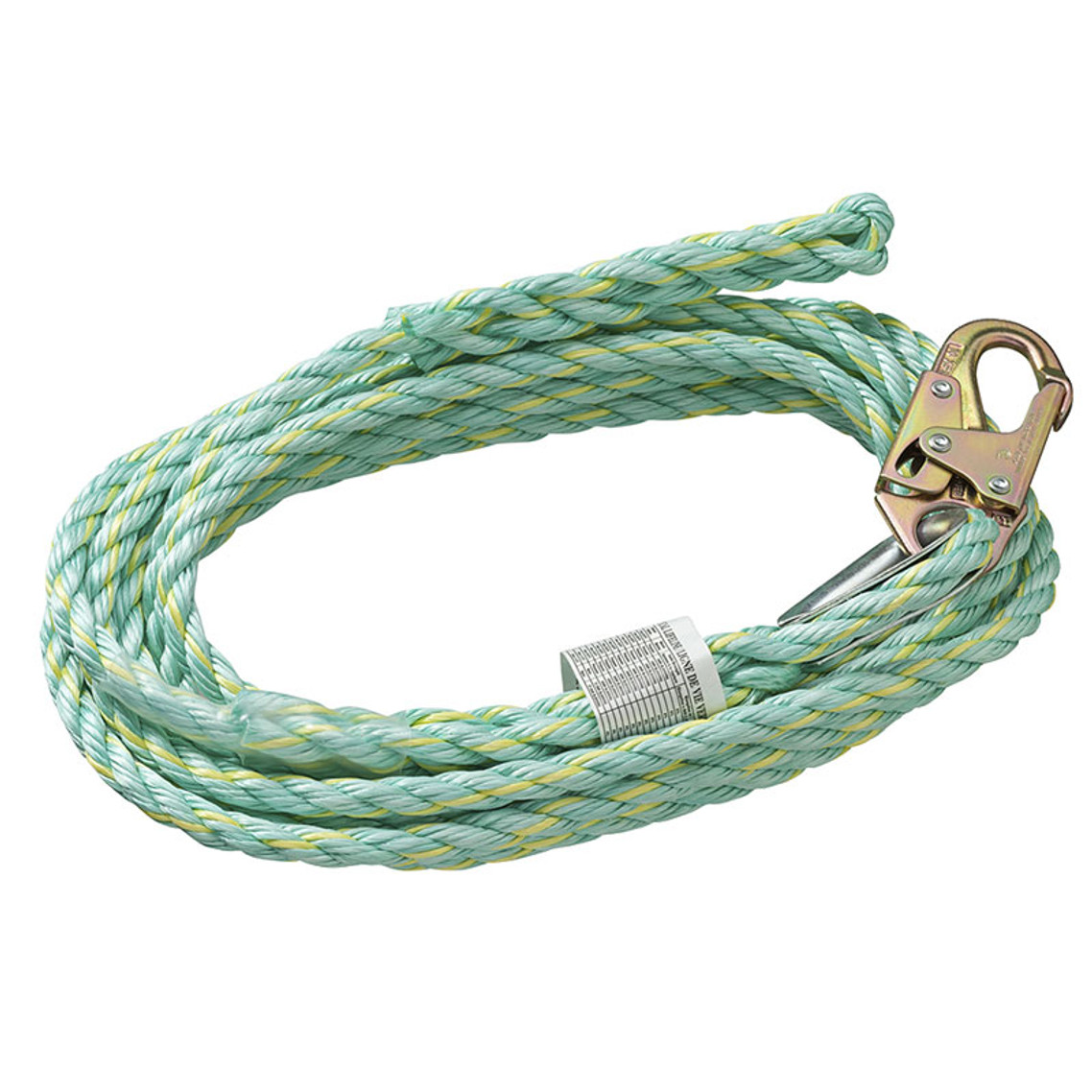 VL-1125-100 Vertical Lifeline - Snap Hook & Back Splice - 100' (30.4 M) | Safetywear.ca