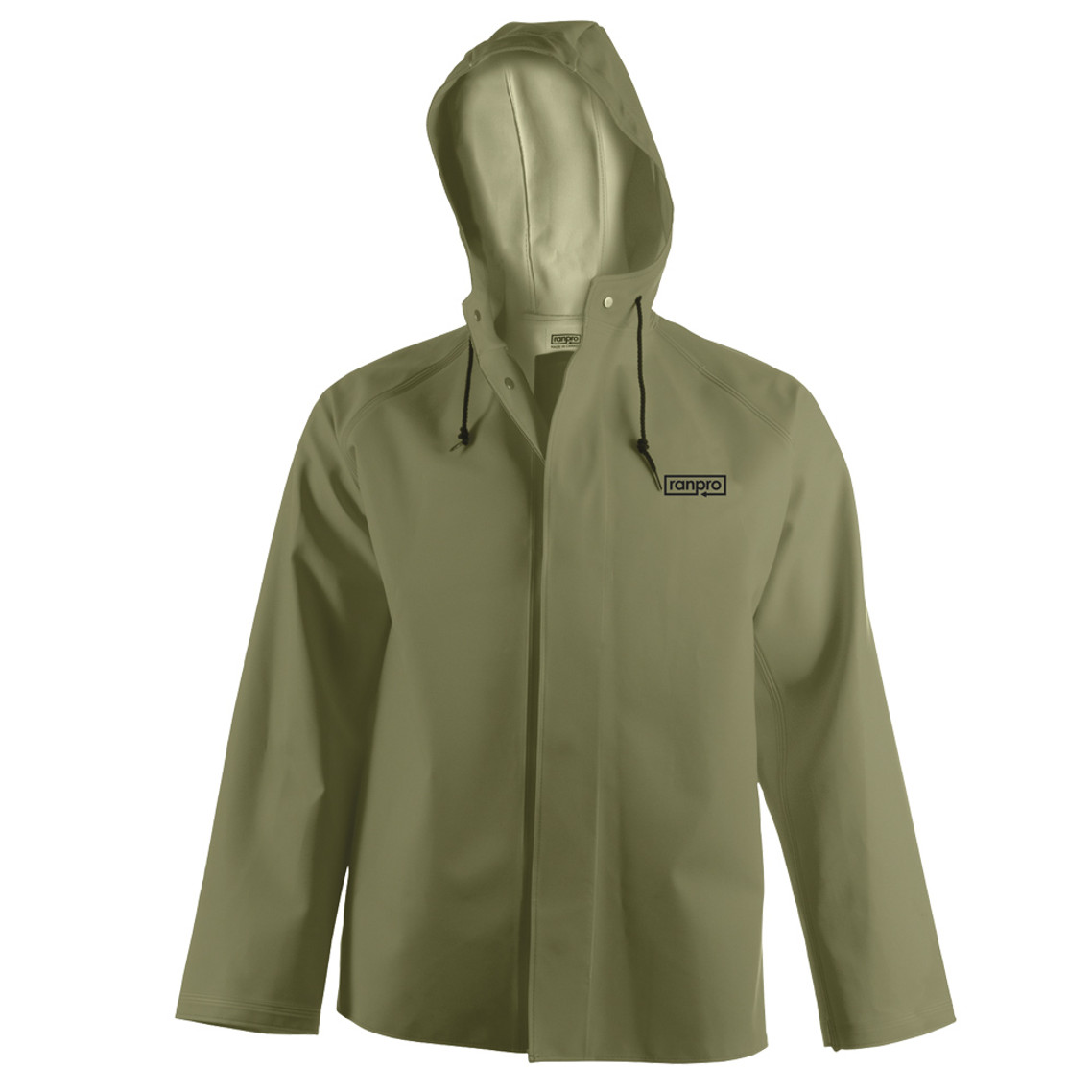 J34 345H Snapper® Waterproof Hooded Jacket - PVC Coated Poly/Cotton | Safetywear.ca