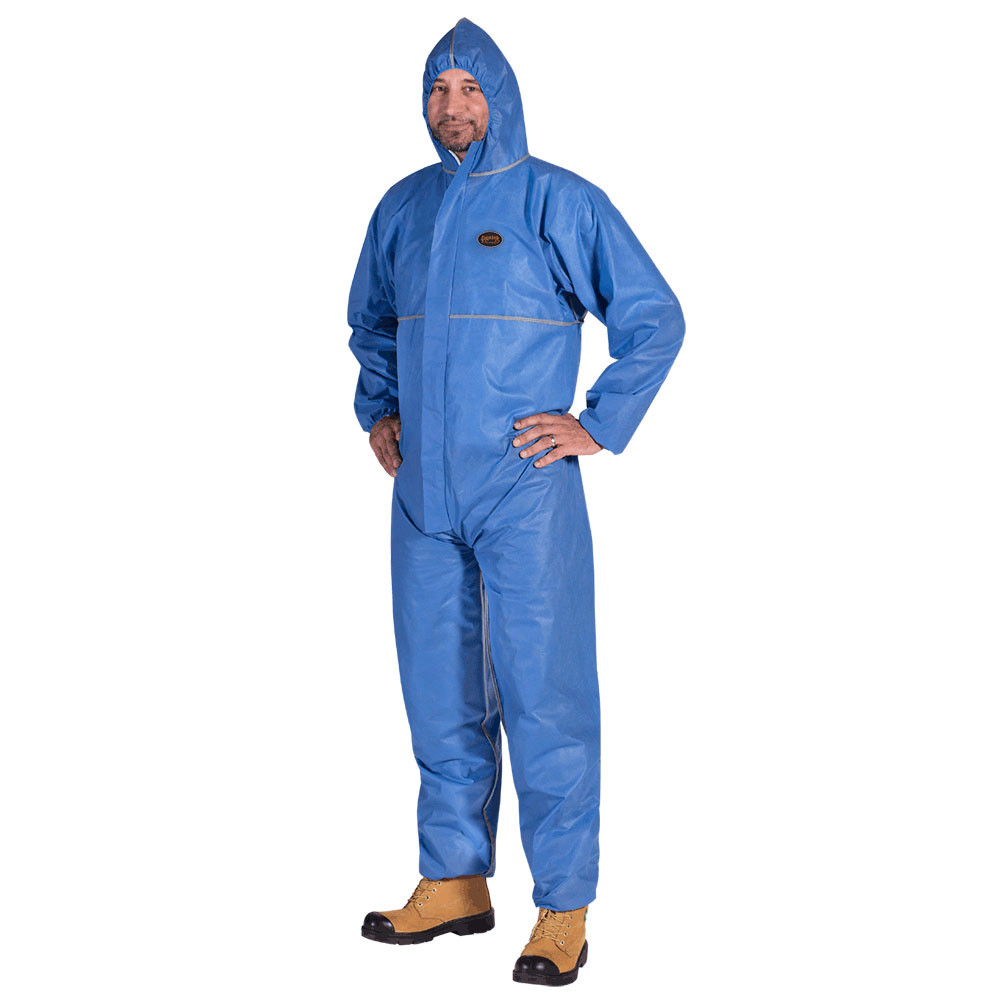 Pioneer 2075 Disposable Flame Resistance SMS Coveralls | SafetyWear.ca