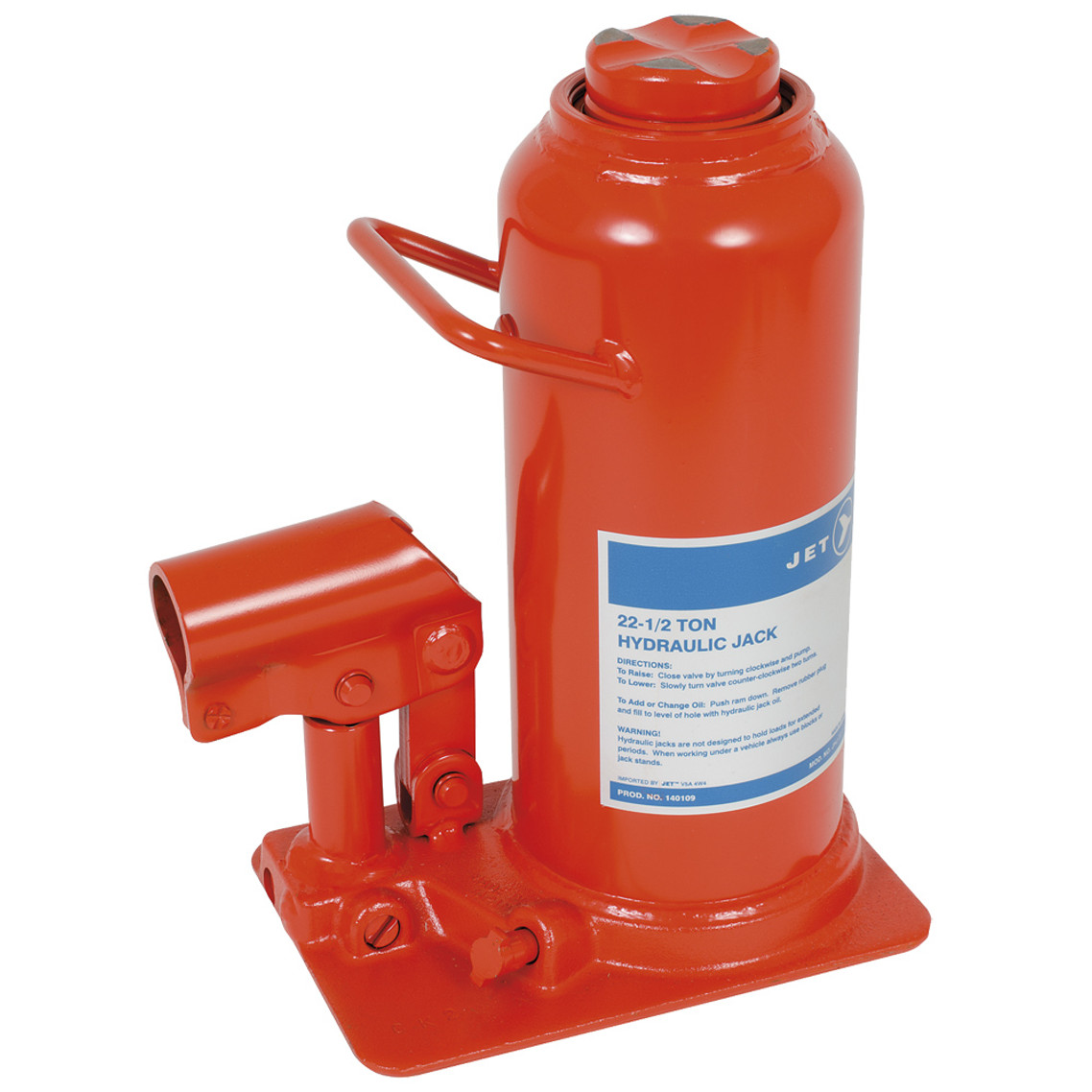 JET 22-1/2 Ton Jet Hydraulic Bottle Jack - Heavy Duty | SafetyWear.ca