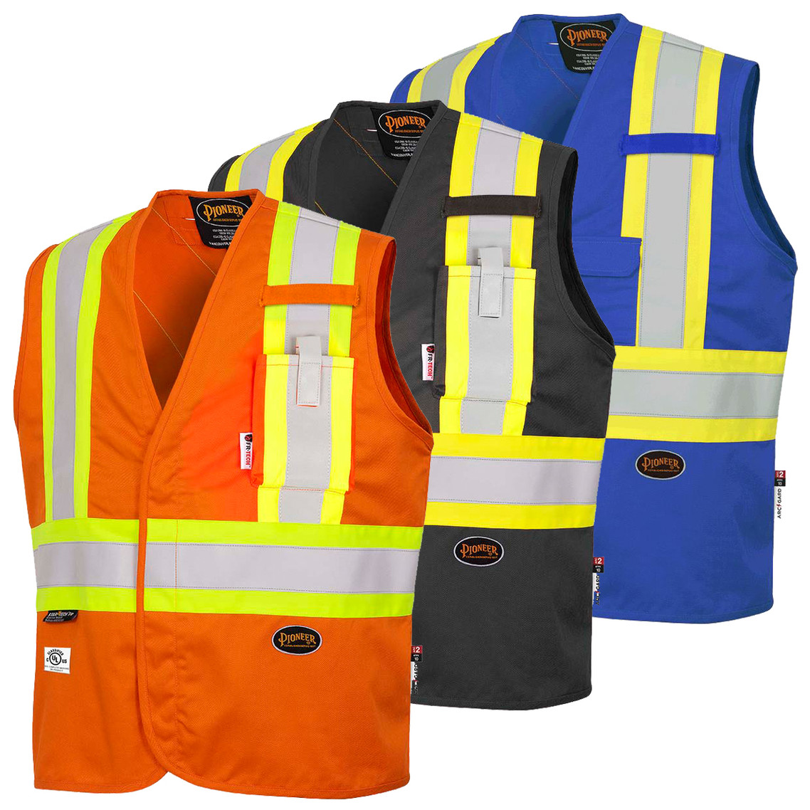 Pioneer FR-Tech® 88/12 Flame Resistant Safety Vest | SafetyWear.ca