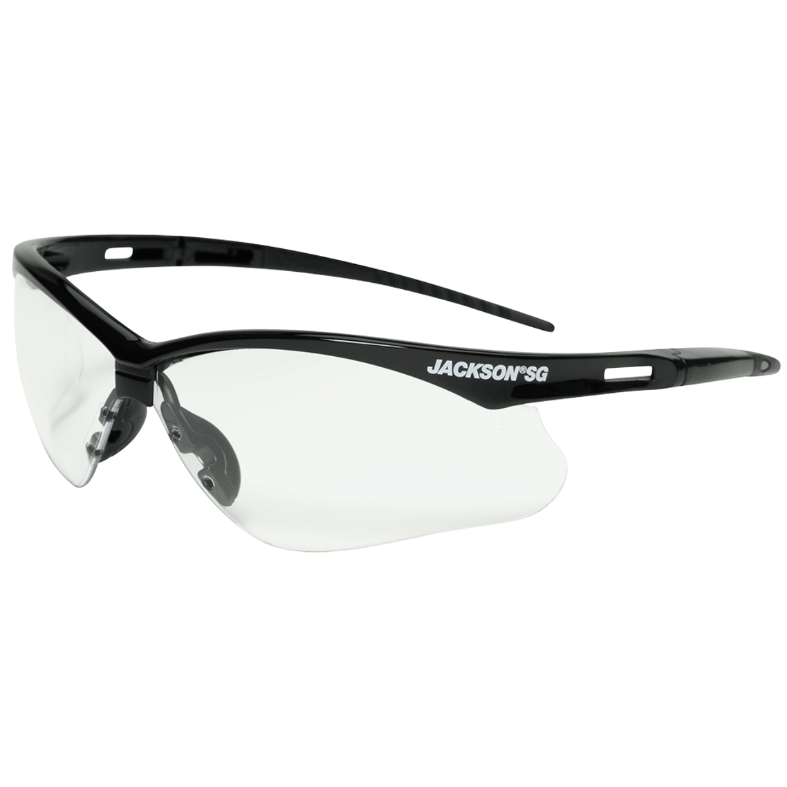Jackson SG Series Premium Safety Glasses - Anti-Fog Coating - Clear/Smoke Mirror Lens (12 Pack) | Safetywear.ca