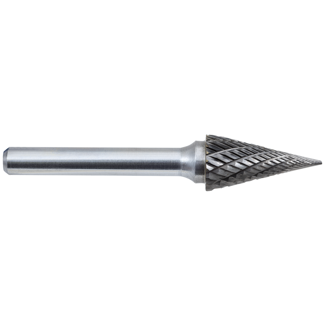 JET-KUT GP Carbide Bur - Double Cut 1/4" Shank - Cone - 3/8"  | Safetywear.ca