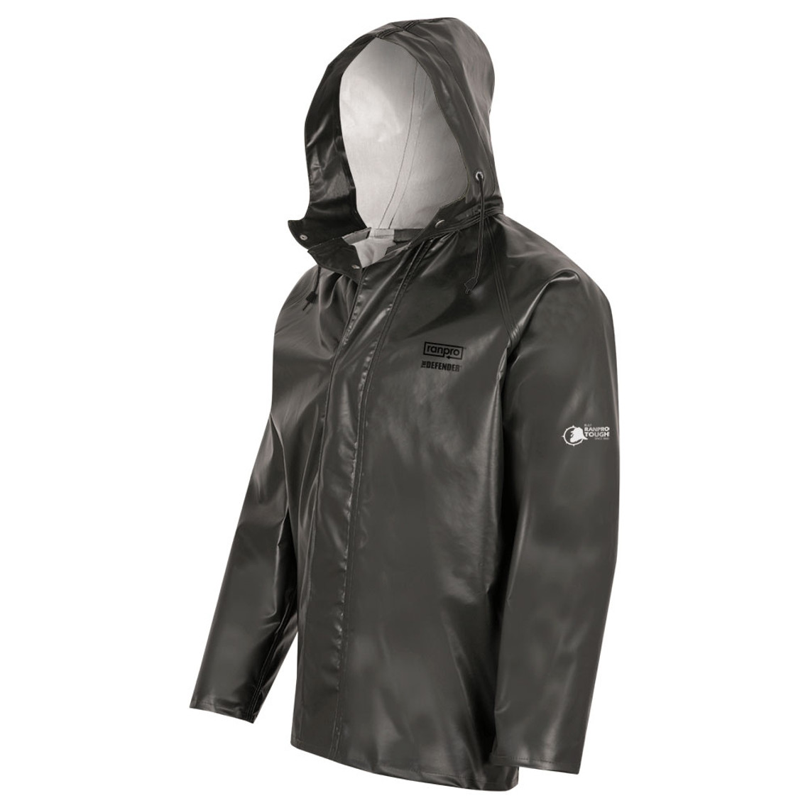 Ranpro J90 345DH "The Defender" Premium PVC Jacket - Dark Green | Safetywear.ca