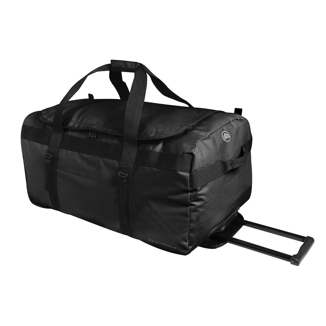 Stormtech GBW-2 Trident Waterproof Rolling Duffel Bag - Front | Black