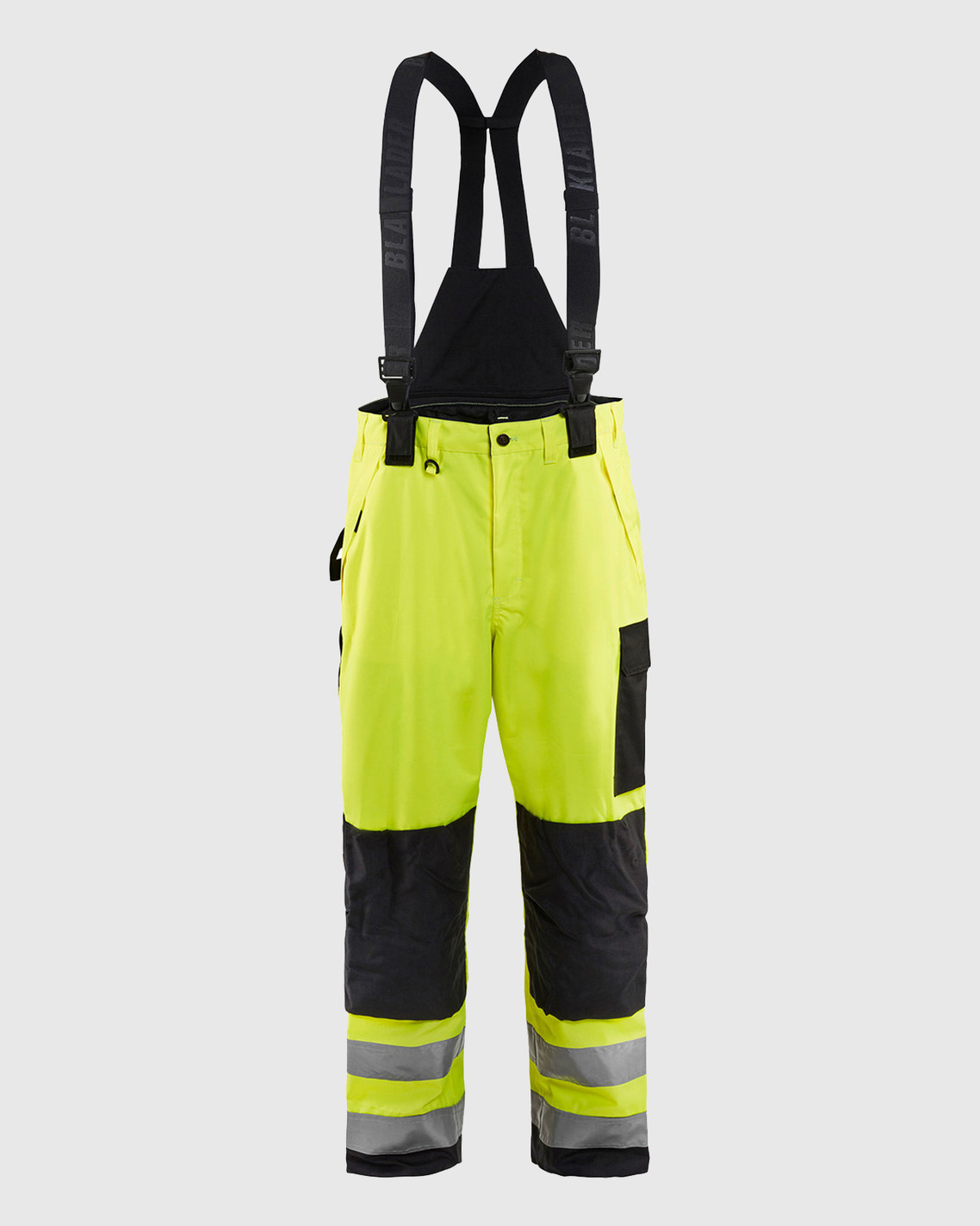 BLAKLADER 1685 Hi-Vis Shell Pants | Hi-Vis Yellow/ Black
