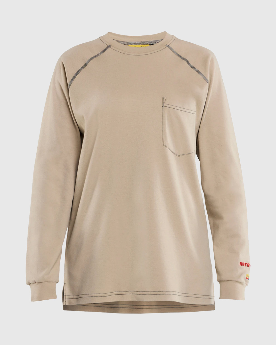 Women's FR Long Sleeve T-Shirt Stone | STONE