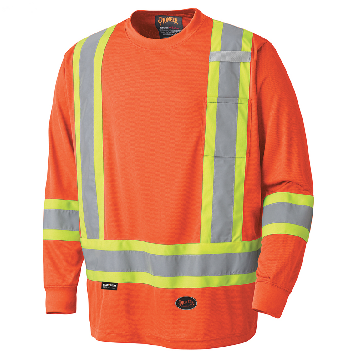 Pioneer 6995 Safety Long-Sleeve Shirt - Hi-Viz Orange | Safetywear.ca