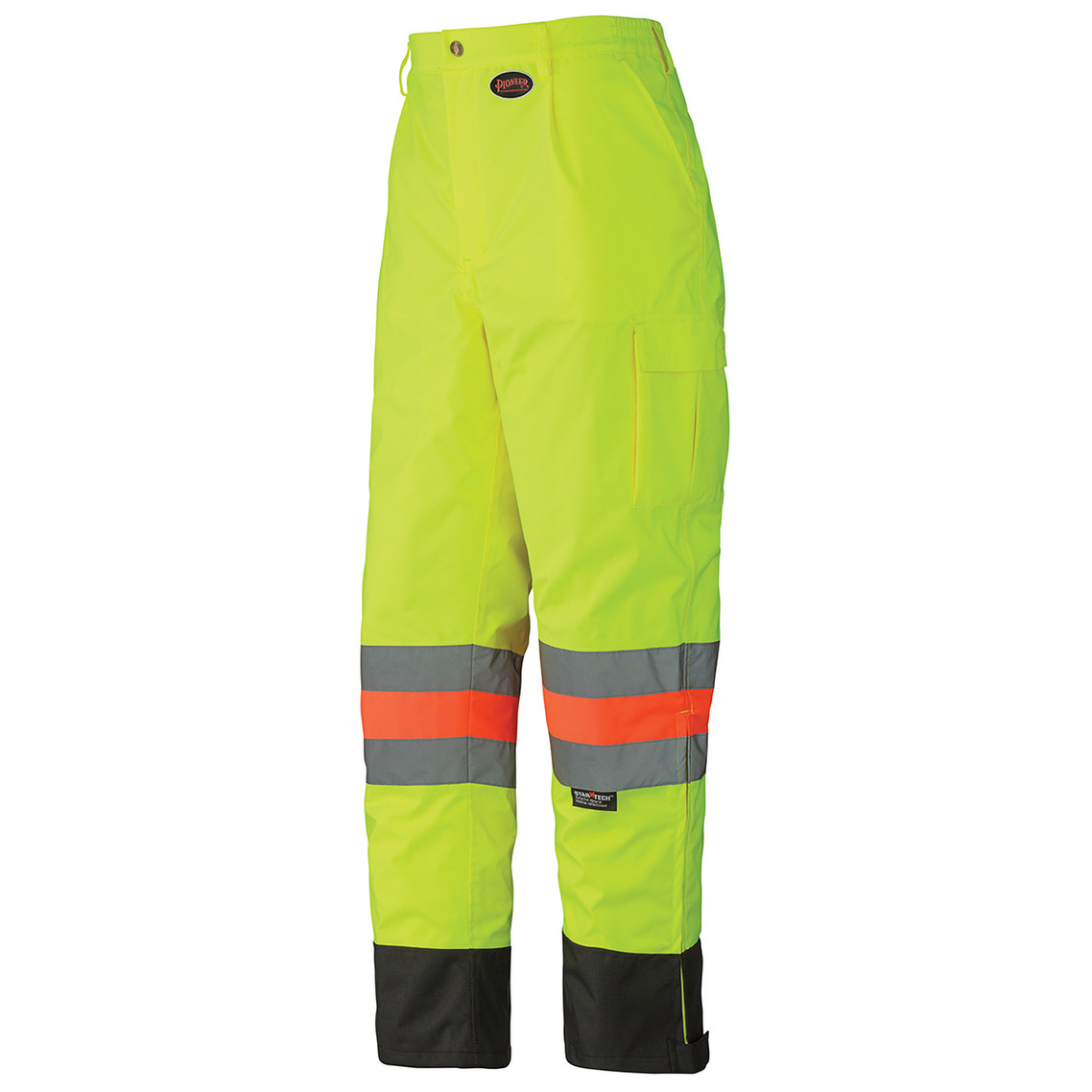 Pioneer 6039 Waterproof Traffic Safety Pants - Hi-Viz Yellow/Green | Safetywear.ca